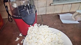 How To Make Popcorns At Home Demo by foodstock [upl. by Nodababus]