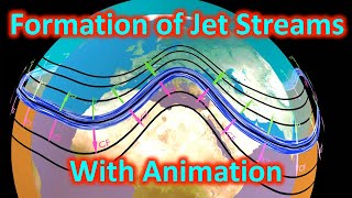 Jet Stream formation and Geostrophic wind  UPSC [upl. by Ettennal]