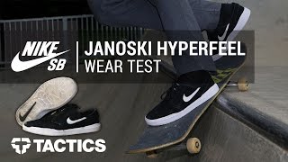 Nike SB Stefan Janoski Hyperfeel Skate Shoe Wear Test Review  Tacticscom [upl. by Letnwahs]