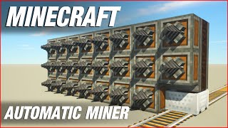 Automatic Miner  Minecraft Create Mod Tutorial [upl. by Aras]