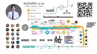 Animated CV Resume  Kai Creative [upl. by Norihs157]