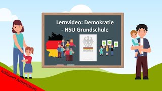 Lernvideo Demokratie 🗳️ HSU Grundschule [upl. by Louth]