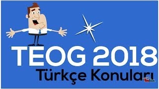 2018 TEOG Konuları  TÜRKÇE ® 8Sınıf [upl. by Kauffman961]