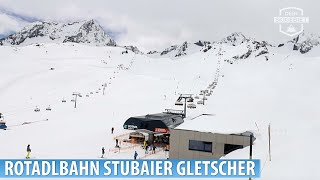 Stubaier Gletscher Rotadlbahn [upl. by Angelita]