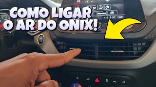 Como Ligar o Ar Condicionado do Onix sem Ligar o Carro [upl. by Trin]