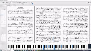 Deemo Nicode  Deerstalker sheet arrangement for piano solo [upl. by Marigolda]