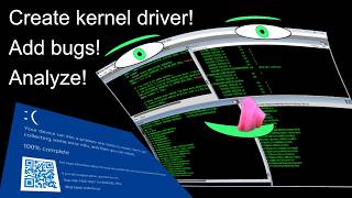 CREATE and DEBUG a Windows KERNEL device driver [upl. by Aztinay69]