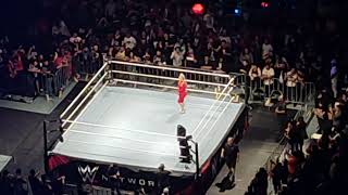 Stephanie Vaquer Debut Entrance Mexico City WWE SuperShow Summer Tour 2024 [upl. by Reggis]