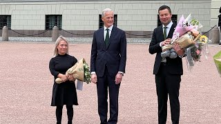 Sandra Borch presenteres som ny forsknings og høyere utdanningsminister [upl. by Ergener]