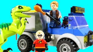 Mr Incredible amp Hulk Rescue From Dinosaur TRex [upl. by Zaccaria]