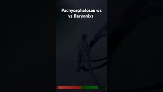 Pachycephalosaurus vs Baryonixs music thecursedisle dinossaurs [upl. by Dnalevets102]