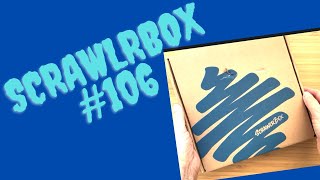 ScrawlrBox 106 unboxing spoiler alert Part 1 [upl. by Aihsem]