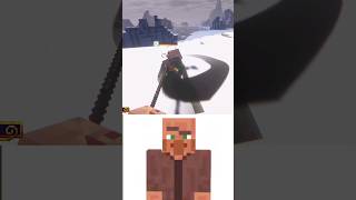 Minecraft Oi Oi Oi villager meme Sun Wukong powers🥶 shorts minecraft [upl. by Arised]