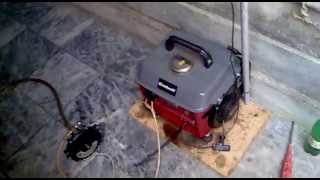 How to run 2 stroke generator on Natural gas or propane gas [upl. by Arfihs]