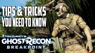 BEST TIPS AND TRICKS in Ghost Recon Breakpoint [upl. by Eilatam576]