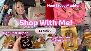 TJ MAXX SHOPPING SPREE 🛍️ New makeup clothes purses amp more SO MUCH CLEARANCE 🥳 [upl. by Blanka]