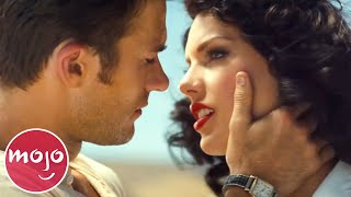 Top 10 Most Iconic Music Video Kisses of All Time [upl. by Meeka]