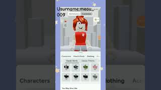 Usurname meau009 robux [upl. by Naivaj812]