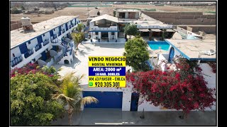 NEGOCIO EN VENTA HOSTAL VIVIENDA CHILCA [upl. by Vania47]