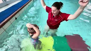 Baby Swim Training 21 Months Advanced [upl. by Aliehc128]