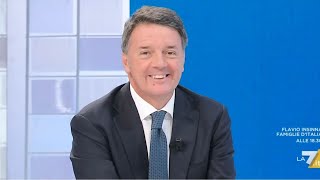 Matteo Renzi ospite a Laria che tira  14112024 [upl. by Novert385]