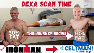 DEXA Scan Time  How far to 10 for me  S2E6 fattofit motivation celtman triathlon [upl. by Avuha]