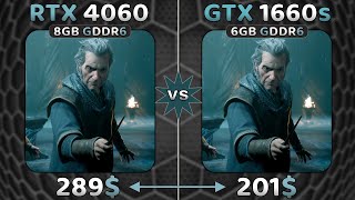 GTX 1660 Super vs RTX 4060  1080P 1440P amp DLSS 3🔥  12 Games Tested [upl. by Krebs]