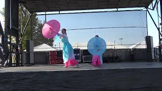 100524 Irvine Global Village Festival 2024 1 Umbrella Dance [upl. by Ilyah]