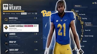 NCAA FOOTBALL 25 HOW GLITCH AND LEVEL UP AND BE A 99 IN ROAD TO GLORY FOR CB [upl. by Annawik824]