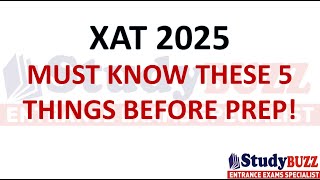 5 Tips for XAT Exam 2025  How XAT is different from CAT Difficult or Easy Important key points [upl. by Billy720]