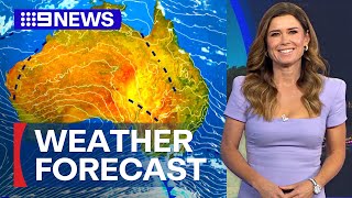 Australia Weather Update Sunny and dry conditions for Sydney  9 News Australia [upl. by Rammaj]