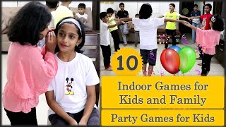 10 Indoor Games for Kids  Party Games for Kids  Games for kids group  Picnic Games  Team Games [upl. by Erdnaed]