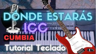 Donde Estarás TUTORIAL TECLADO [upl. by Elum]