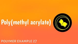 Polymethyl acrylatePMA [upl. by Gellman985]