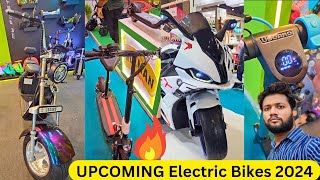 Latest Upcoming Electric Bikes amp Scooters in 2024 🔥  Electric Scooters Cars Bikes amp Cycles [upl. by Elynad]