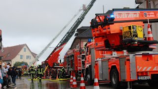 Herbsthauptprobe der Feuerwehr Bonndorf [upl. by Eolc]