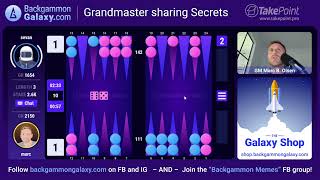 Backgammon Strategy Grandmaster sharing secrets [upl. by Tail957]