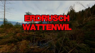 Landslide  Hangrutsch Wattenwil 2024  Drone FPV [upl. by Eanaj]