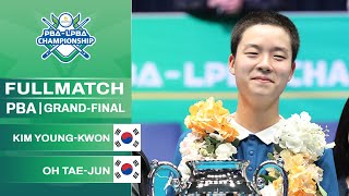 FULL MATCH JUN TAE OH vs YOUNGWON KIM  PBA CHUNG KẾT  NH NonghyupCard PBA Championship 2425 [upl. by Anair]