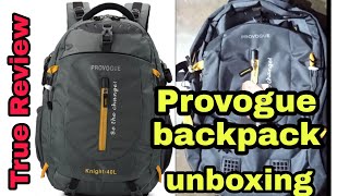 Stylish trendy laptop backpack from Flipkart  Provogue spacy unisex backpack  Bag unboxing review [upl. by Nohtan]