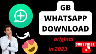 GB whatsapp Download  How to download Gb whatsapp  gb whatsapp download apk [upl. by Arted]