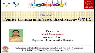 Fouriertransform Infrared Spectroscopy FTIR [upl. by Formenti]