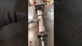 Stainless steel chimney bend bending pr [upl. by Johnath]