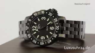 Mühle Glashütte Nautische Armbanduhren Marinus M12833MB Luxusuhr24 Ratenkauf ab 20 EuroMonat [upl. by Candace]