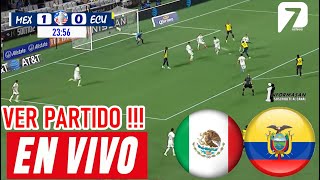 México vs Ecuador En Vivo donde ver que hora juega MEXICO VS ECUADOR Copa América Mexico X Cuartos [upl. by Enel]