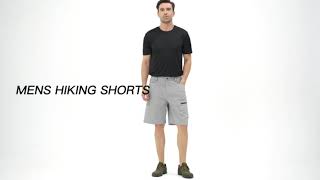 Tacvasen Mens Hiking Shorts [upl. by Selig107]