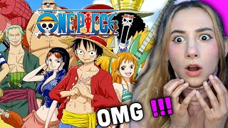 SINGER REACTS to ONE PIECE Openings 113 for THE FIRST TIME  part 1  Musician Reaction [upl. by Nylekcaj]