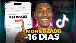 Como monetizar no TikTok em 16 Dias [upl. by Lechner468]