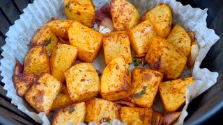 Crispy garlicky potatoes in just few minutes  baked potatoes  potato recipe  potato salad [upl. by Errehs]