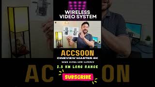 25 KM Range 4K Wireless Transmitter 😍 Accsoon CineView 4K shortvideo shorts tech viralvideo [upl. by Nairad]